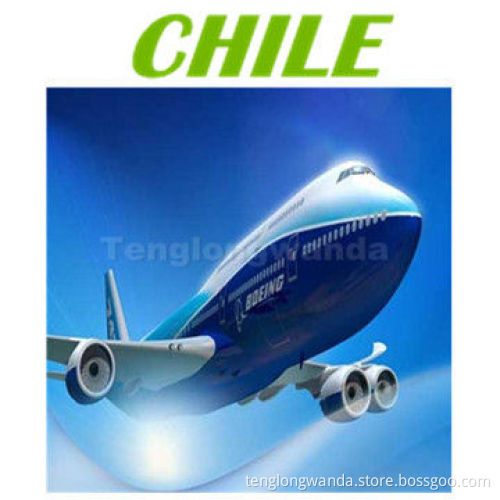 Cheap air cargo to Santiago SCL/Iquique IQQ/Antofagasta ANF of Chile from Xiamen/Tianjin/Qingdao